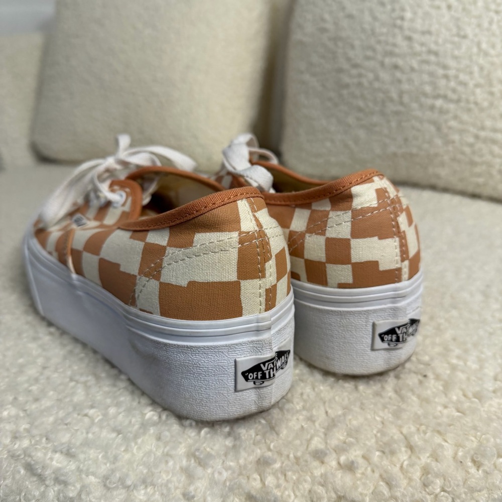 VANS Authentic Stacked Sandstone Checkerboard Pla… - image 6